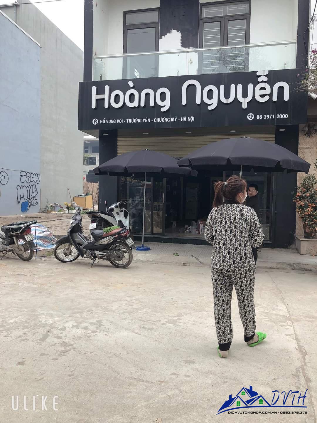 Ô dù che nắng tại Bắc Kạn